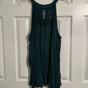 Green torrid Lace Detail Top
